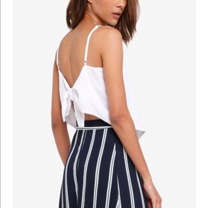 cotton on tie back cami